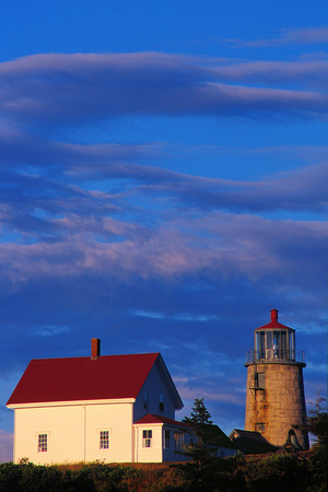 Monhegan Island Lighthouse - Monhegan, Maine